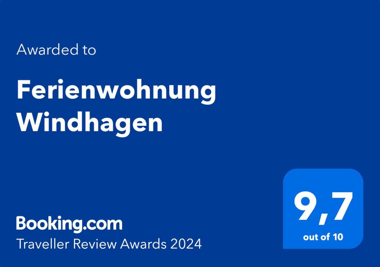 Ferienwohnung Windhagen Esterno foto